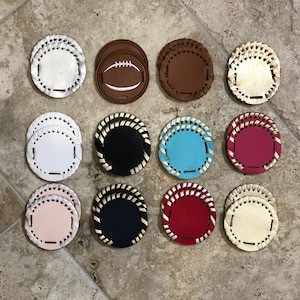 Monogrammed Disc Sandal Add-On, Interchangeable Disk Sandals, Medallions for Sandals