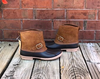 Pull on brown boots Clearance