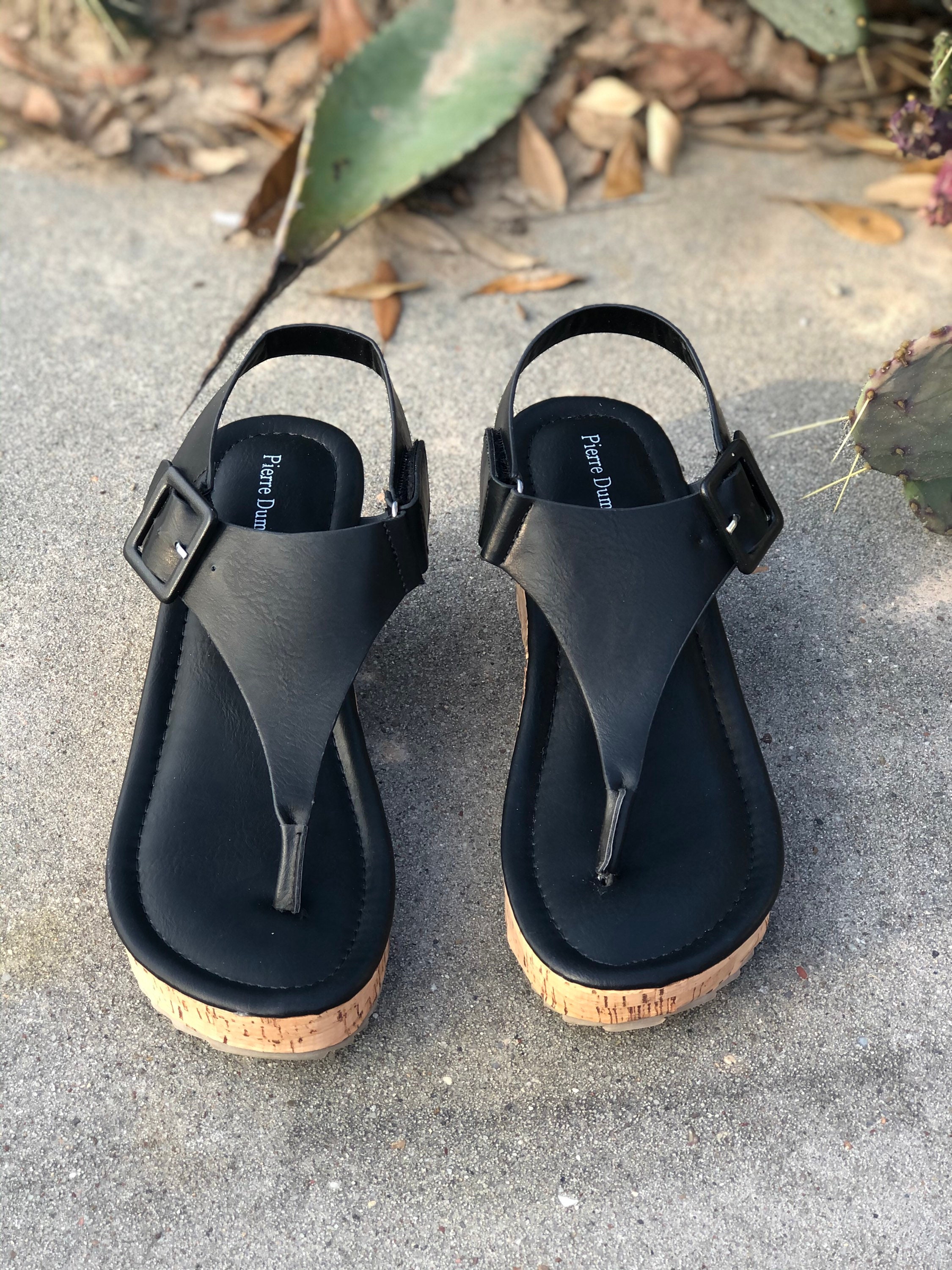 Black Cork Sandals Personalized Sandals Monogram Flip Flops - Etsy