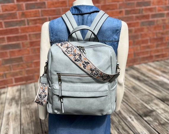 Backpack purse with guitar strap new arrivals