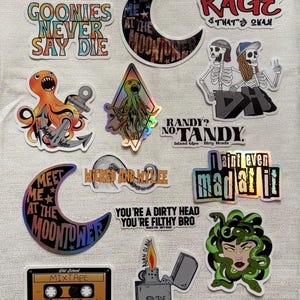 Ultimate Slap Pack - Dirty Heads inspired Waterproof Stickers! 14 included