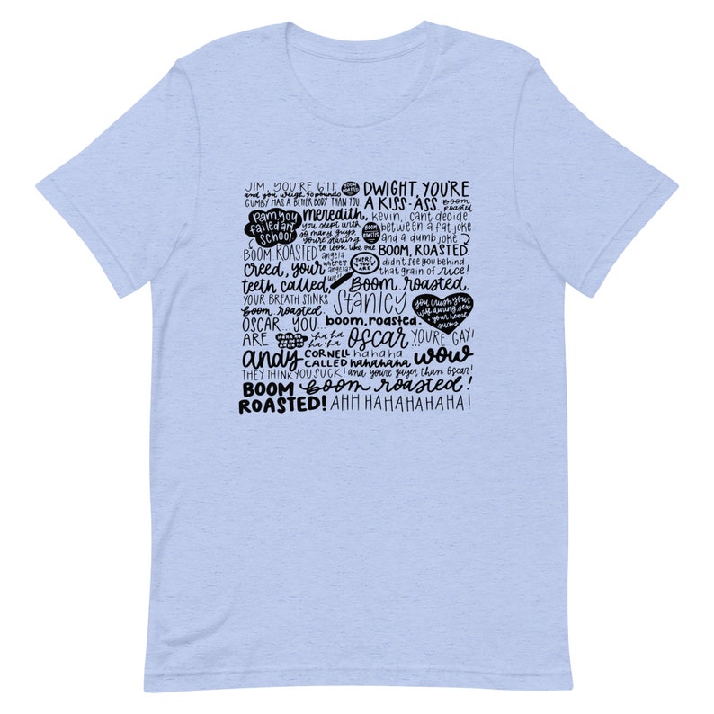 The Office Boom Roasted Funny Shirt, Dunder Mifflin Boom Roasted T