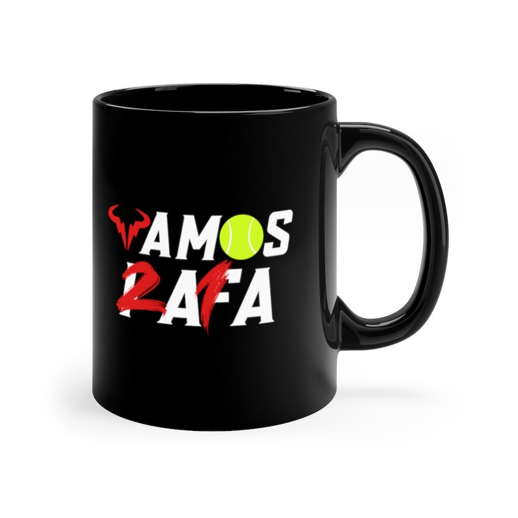 Vamos Rafa Mug, Rafa 21 Mug, Rafael Nadal, 21 Grand Slams Tennis