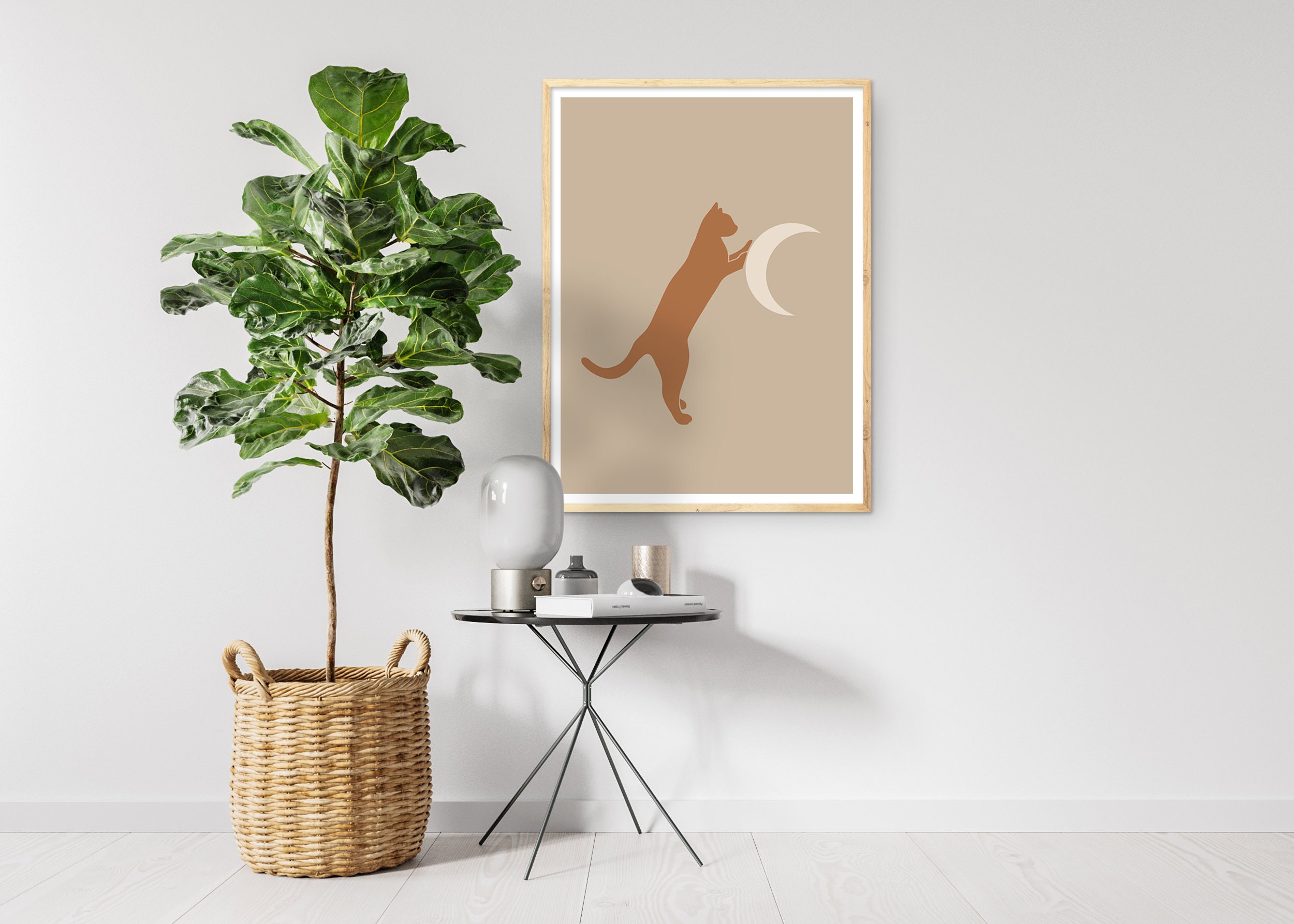 Abstract Modern Art Gallery Wall Set Wall Decoration Living Etsy