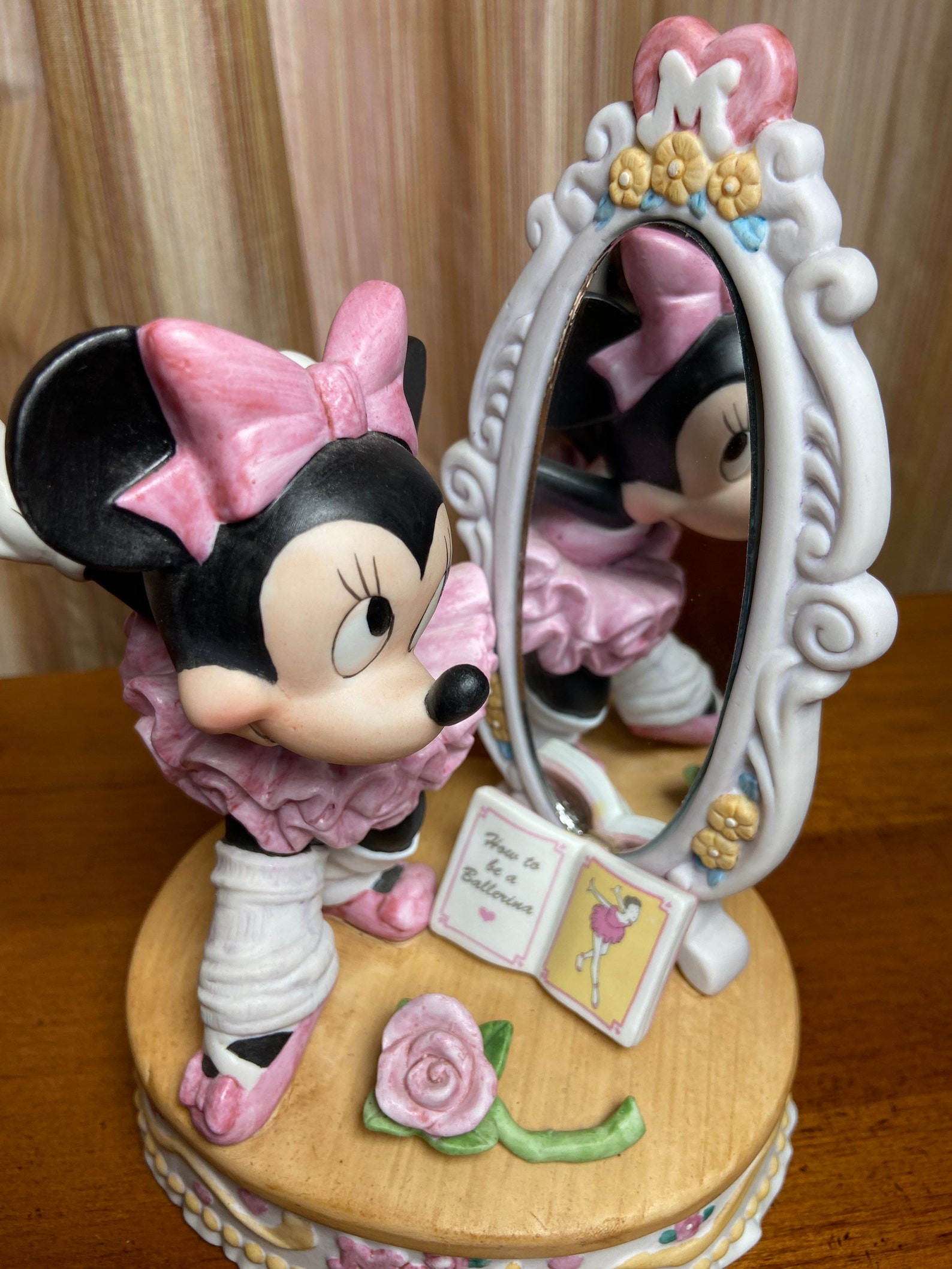 Minnie Mouse Minnie Mouse Music Box Disney Music Box Etsy
