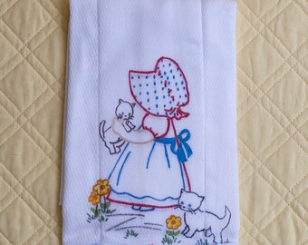hand painted baby diapers and burp cloth