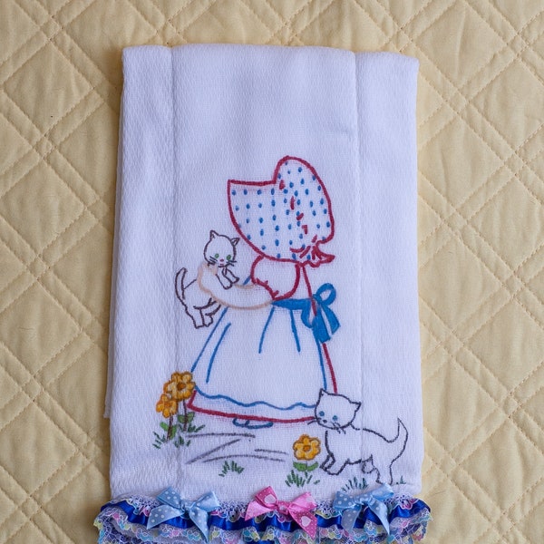 hand painted baby diapers and burp cloth