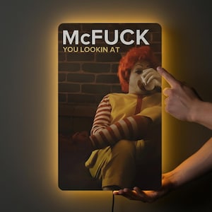 Mcdonalds neon sign - Etsy 日本