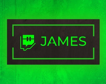 Gamer tag led neon sign, Gamertag light sign, Custom gamertag sign, Username neon sign, Game room led sign, Personalized gamer tag light
