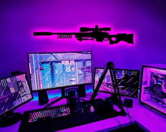 Gamer room led decor, Game neon sign, Led sign for wall, Ld lighted sign, Game room neon sign