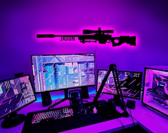 Gamer room neon sign, Gamer room lights, Gameroom Sign, Video Games Sign, Video games neon sign, Led sign for gaming, Username neon sign