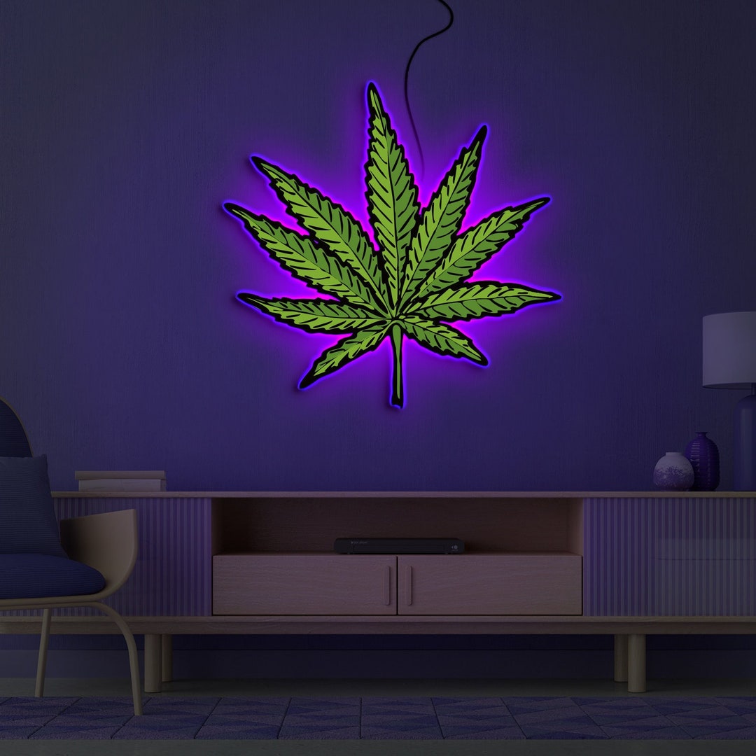 ネオンライト マリファナ 大麻 weed カフェ ランプ アメリカ