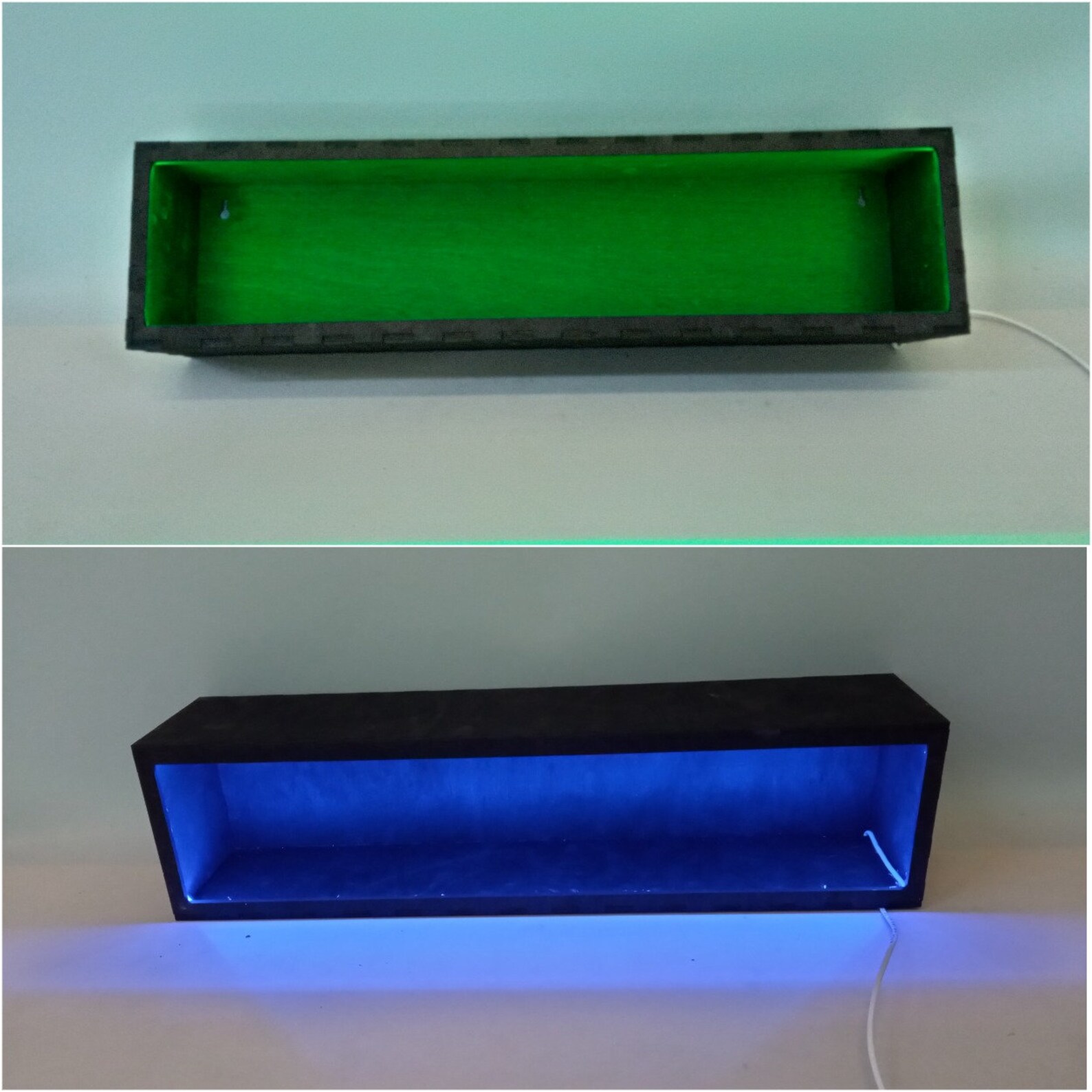 Custom Neon Shelf Neon Display Shelf Display Case Light Up Etsy Canada