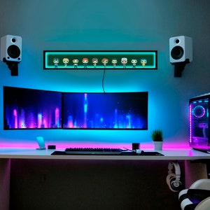 Neo Light Display Rack Custom Neon Shelf , Neon Display Shelf , Display Case Light Up - Etsy