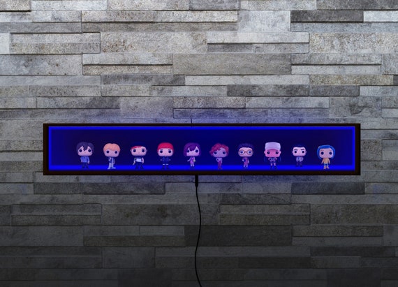 Lighted Display Case Personalized Wall Shelf Shelves With Led
