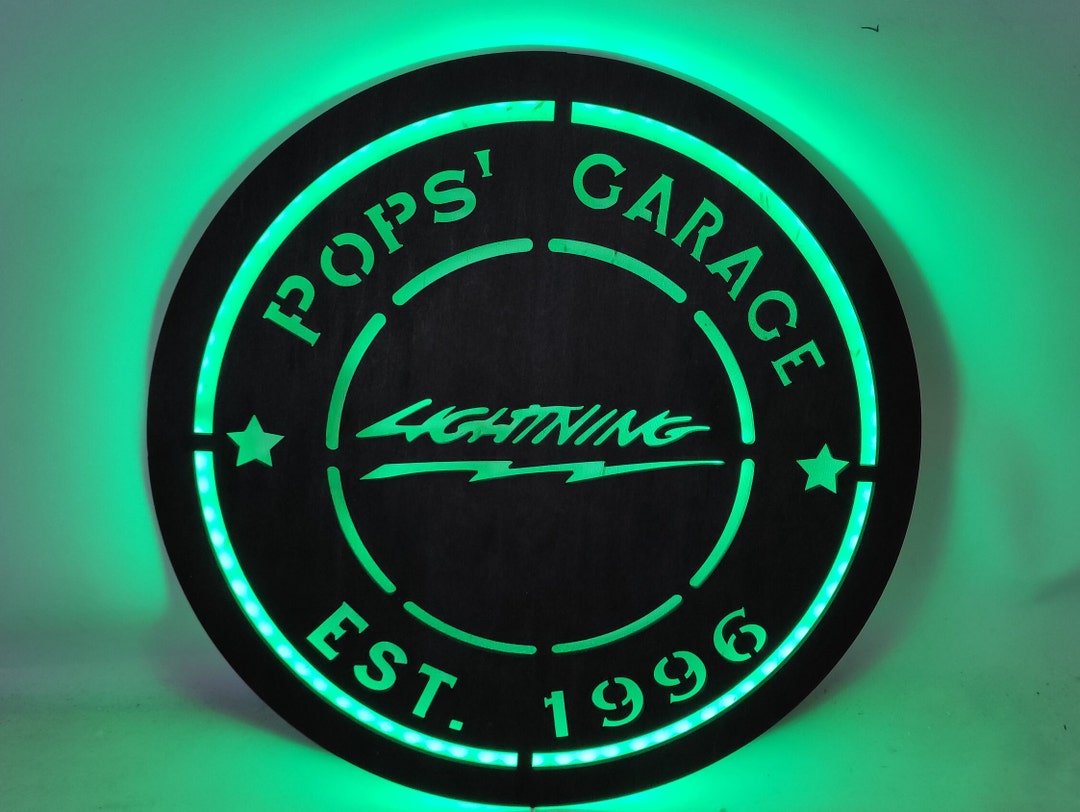Dad's Garage Neon Sign Garage Neon Sign Custom LED Etsy