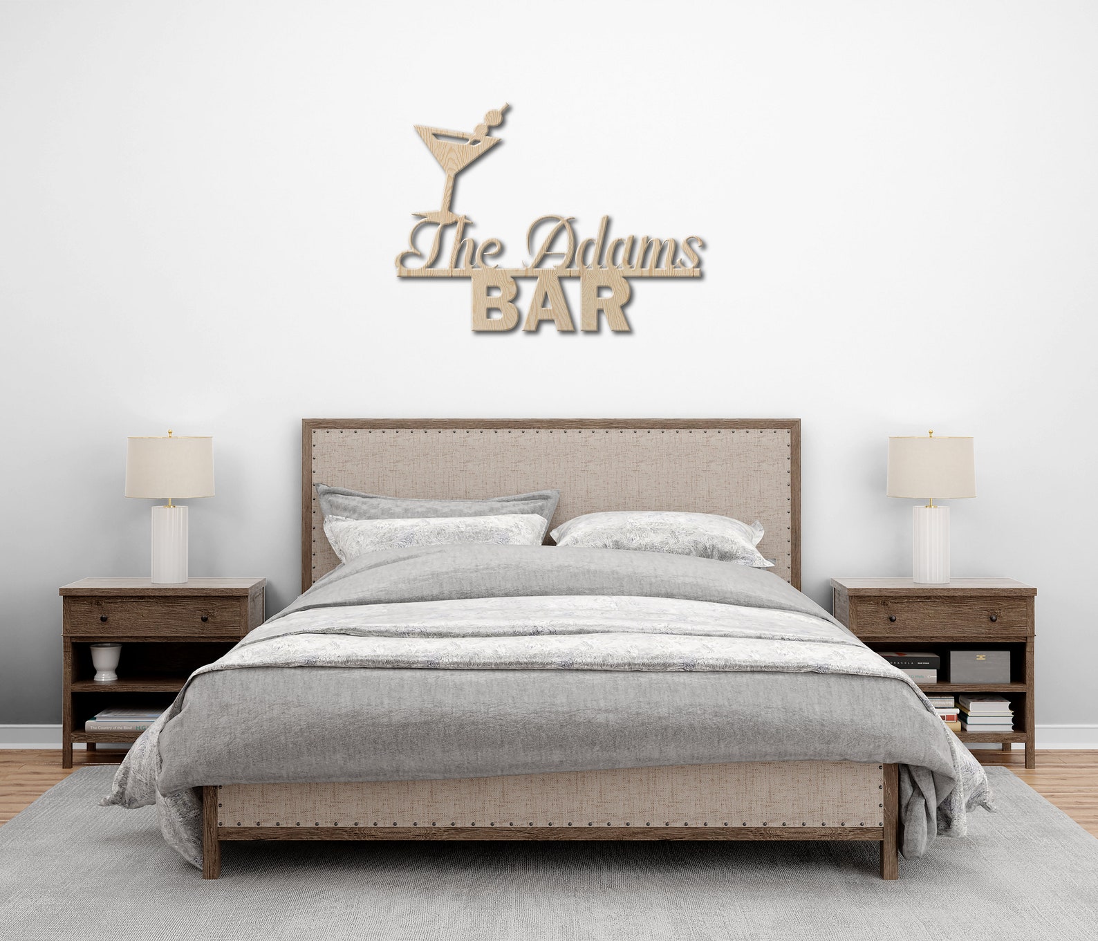 Custom Bar Sign for Home Bar Bar Name Sign Personalized Bar Etsy