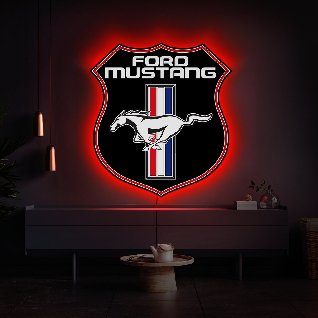 フォード マスタング ネオン サイン 看板 MUSTANG 本物ネオン管 楽天市場】フォード マスタング オフィシャルネオンサイン 看板