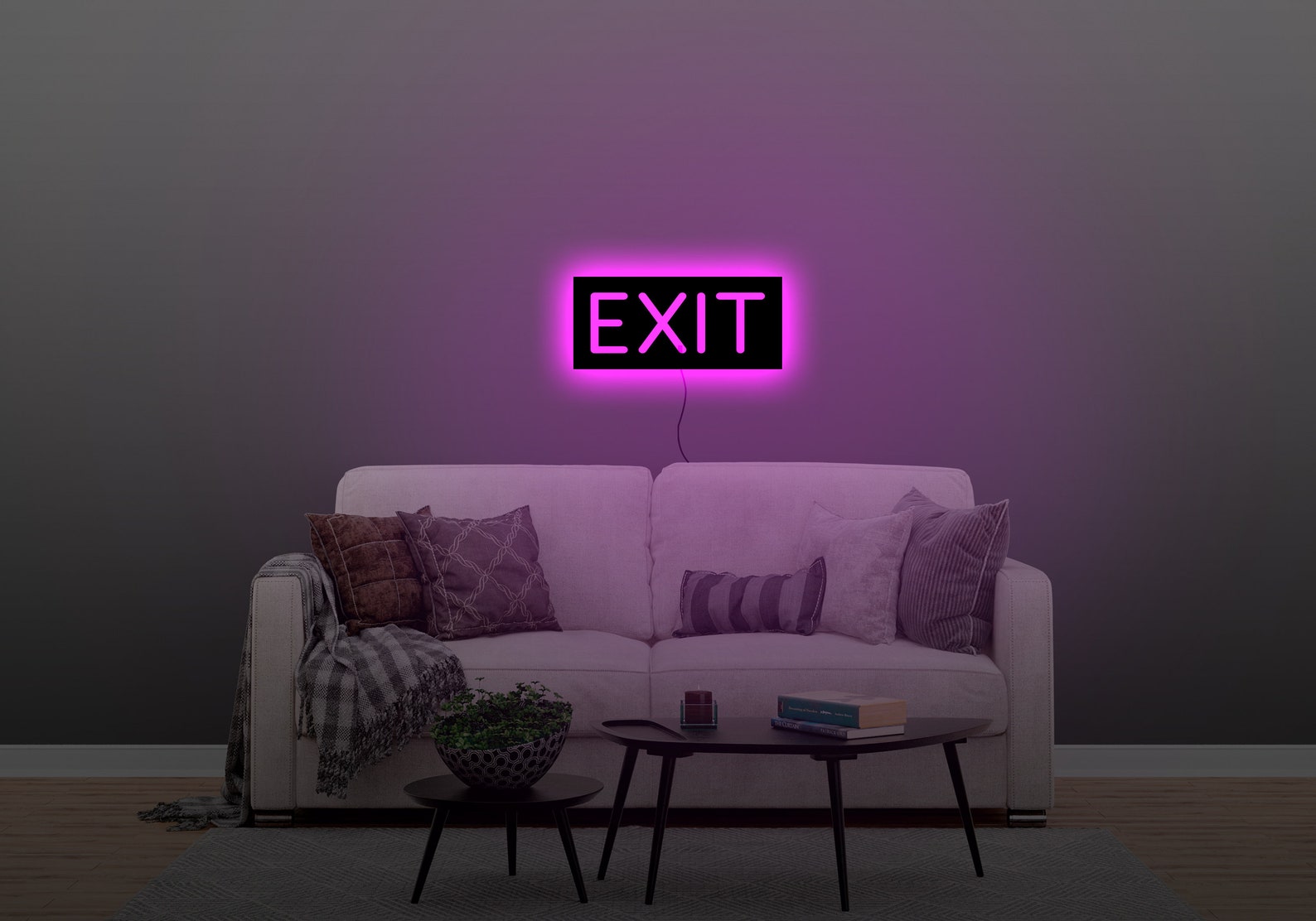 Exit Sign Light Exit Wall Sign Exit Sign Exit Light Exit Etsy