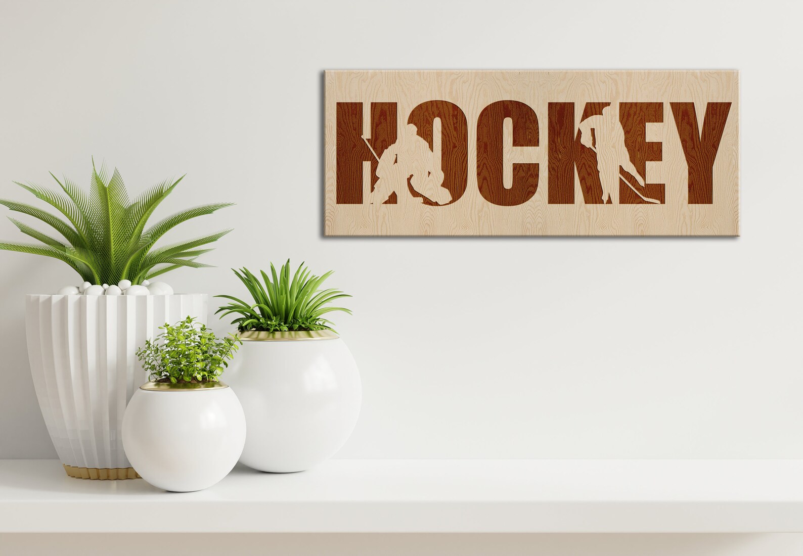 Hockey wall decor Hockey wall art Hockey wood sign Hockey Etsy