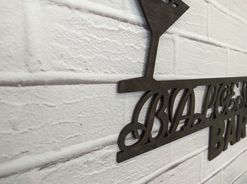 Custom Bar Sign for Home Bar Bar Name Sign Personalized Bar Etsy