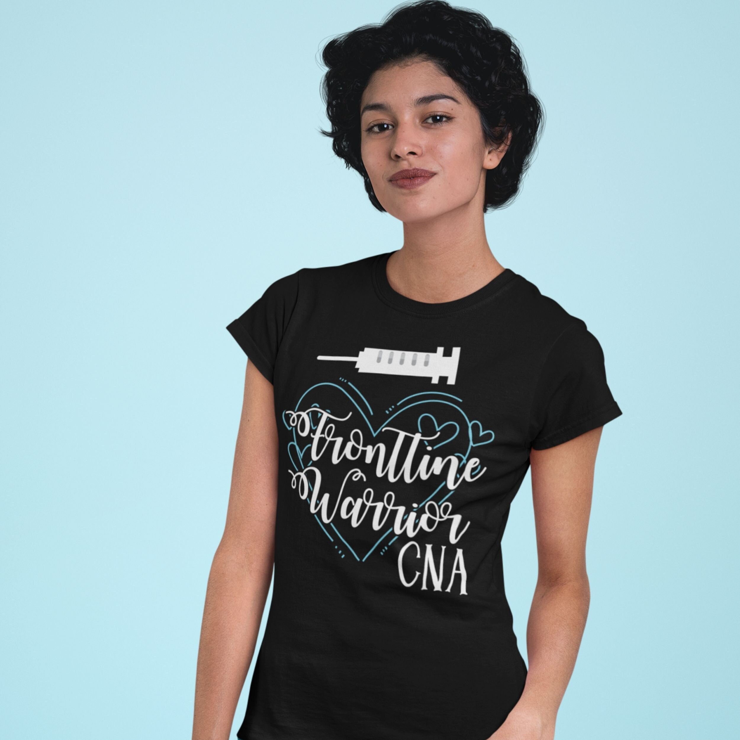 frontline warrior cna shirt