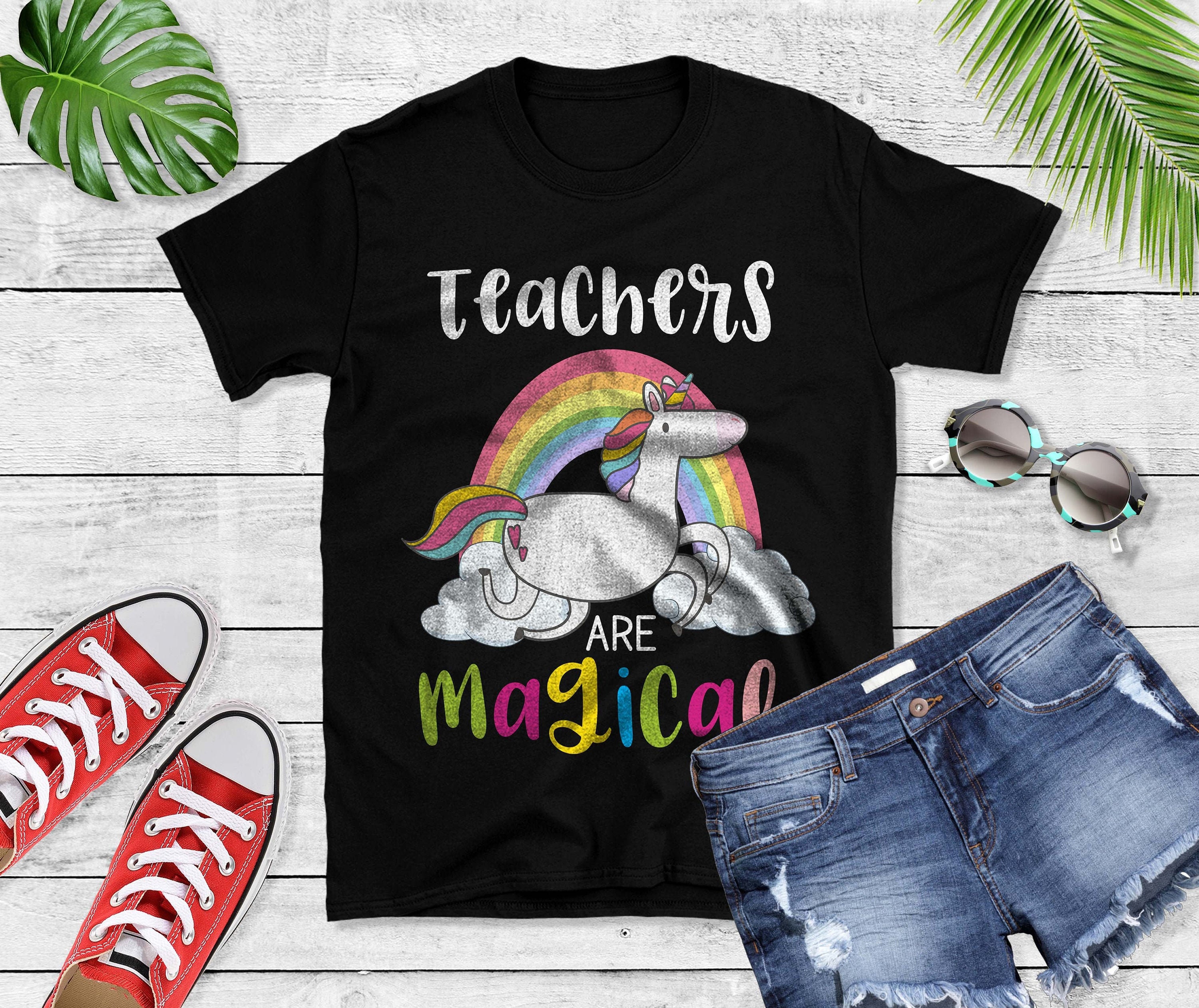 unicorn teacher shirt