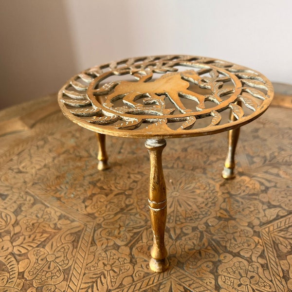 Brass Trivet Etsy