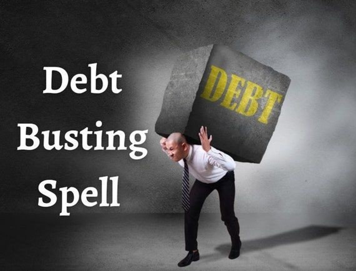 Debt Busting Spell Get Rid of Debt Spell No More Debt Spell Etsy