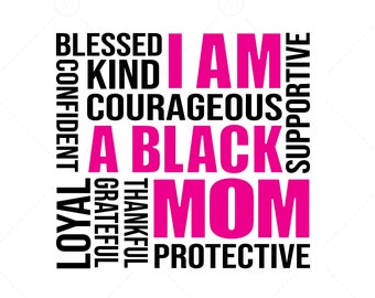 Download Black Mom Svg Etsy