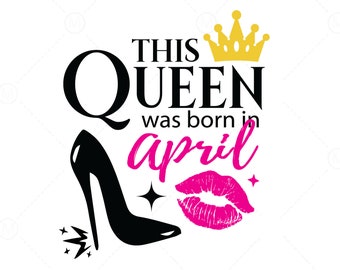 Download April Birthday Svg Etsy