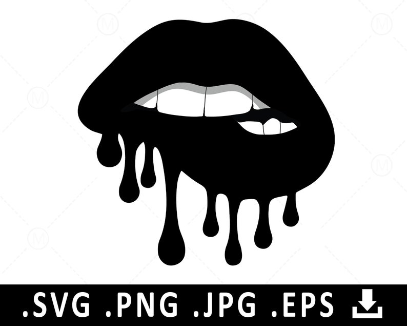 Download Dripping Lips SVG Sexy Valentines SVG Svg Files for Cricut ...