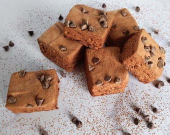 Marshmallow al cioccolato - confezione da 12 pezzi fatti a mano (senza glutine)