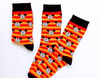 Mickey Mouse Cute SocksColourful SocksGift SocksNovelty SocksUnisex SocksOne Size 36-43