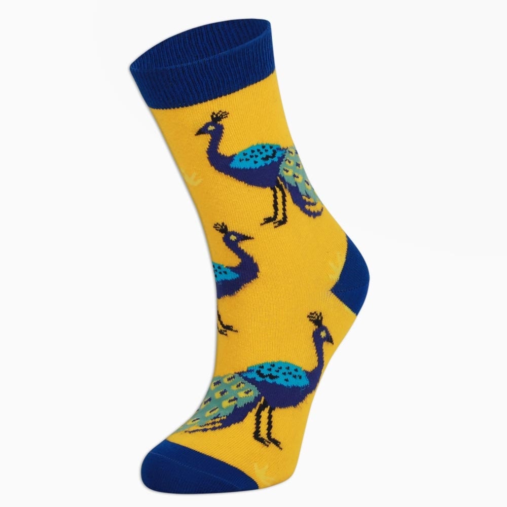 Women Peacock Socks/Gift Socks/Funny Socks//Fashion | Etsy