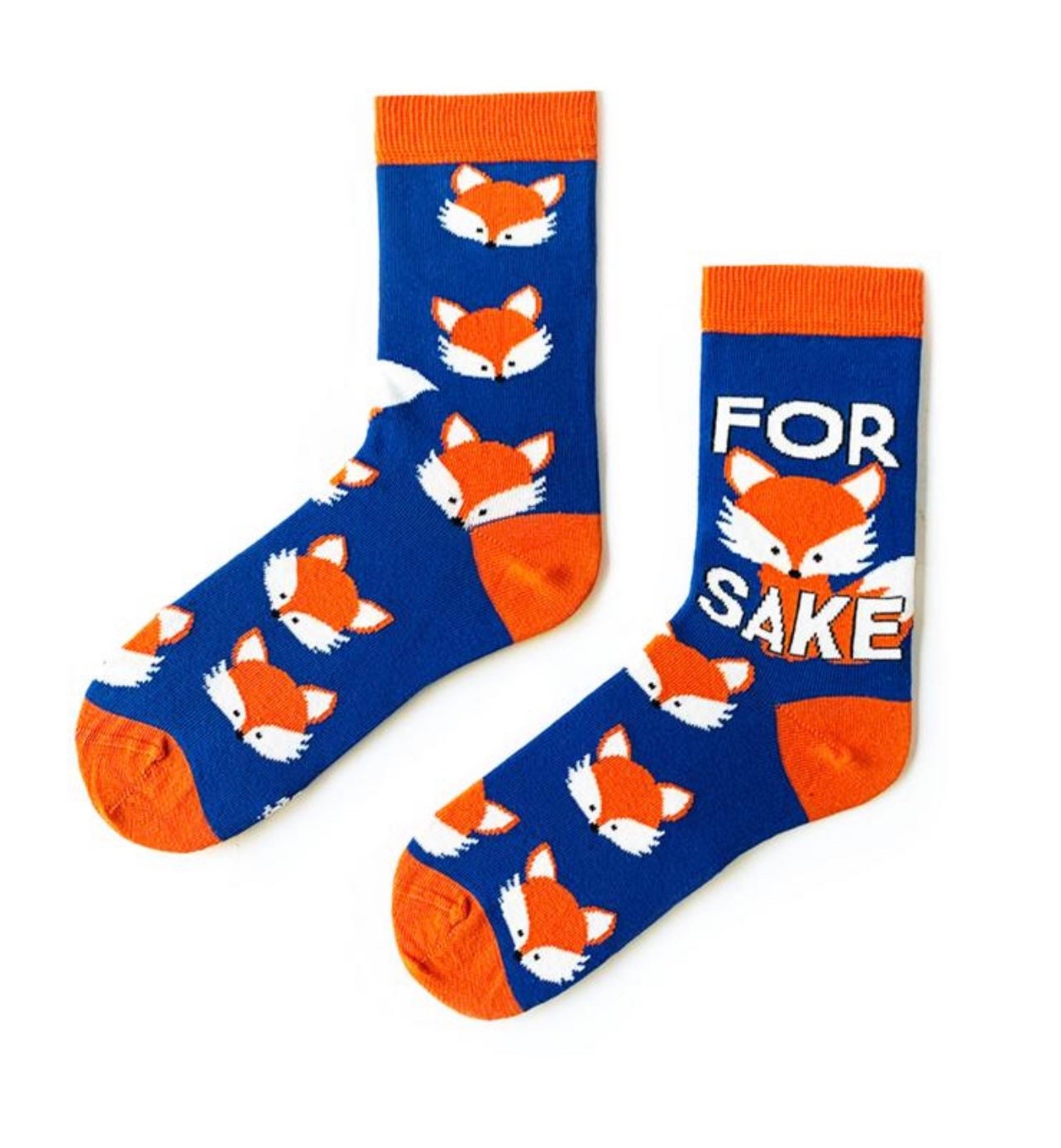 Women For Fox Sake Socks/Gift Socks/Funny Socks/Novelty Socks Etsy
