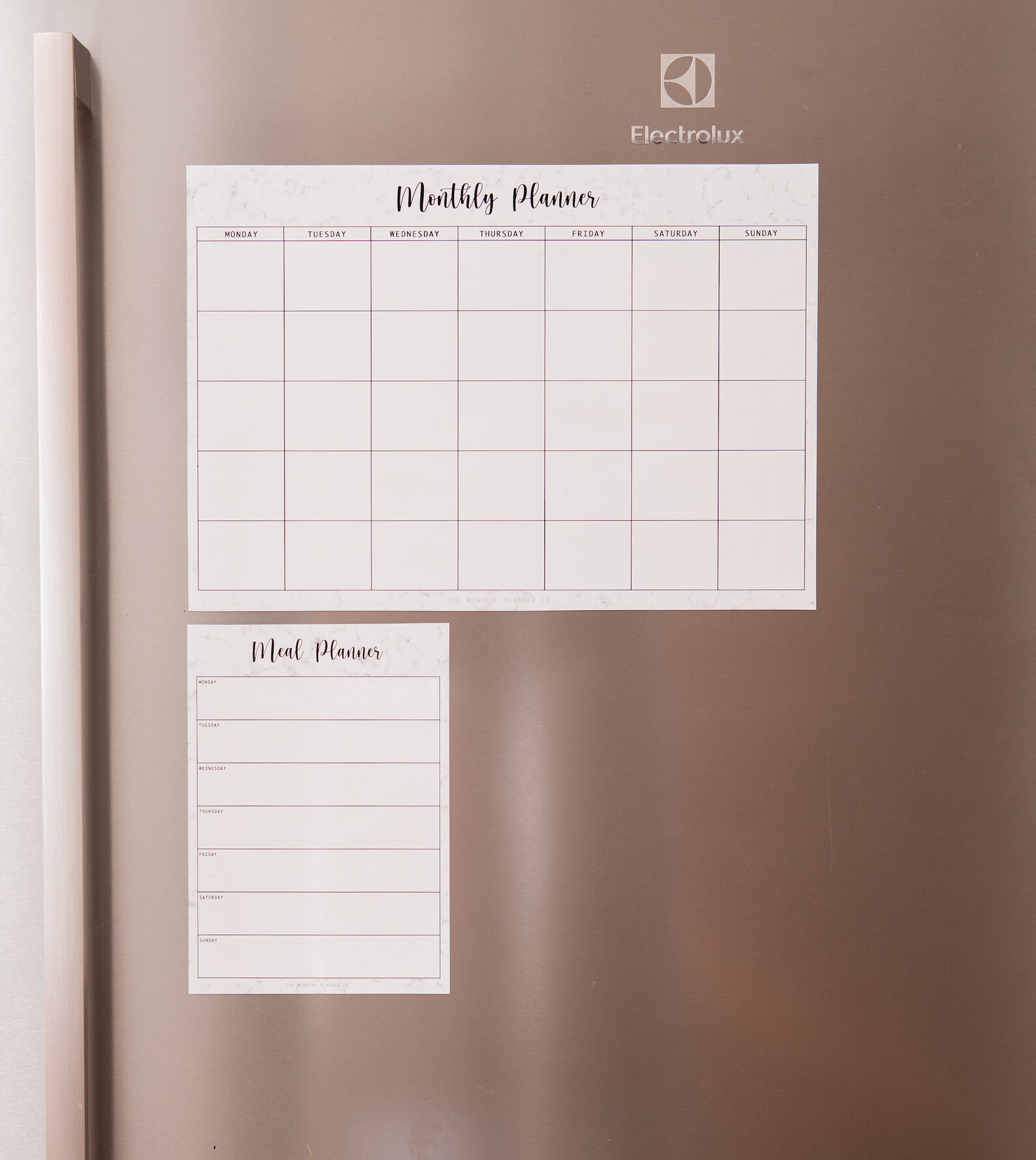 2PC Fridge Planner Set Etsy