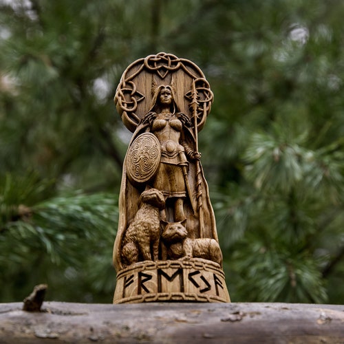 Freya Freyja Statue Norse Pantheon Viking Pagan Asatru Etsy