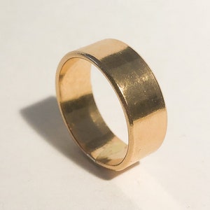 7mm Smooth 14k Gold Filled Ring
