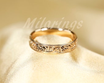 ZP164/ZP165      Gold filled texture ring,    Rose  Gold filled texture  ring,     Silver rings,