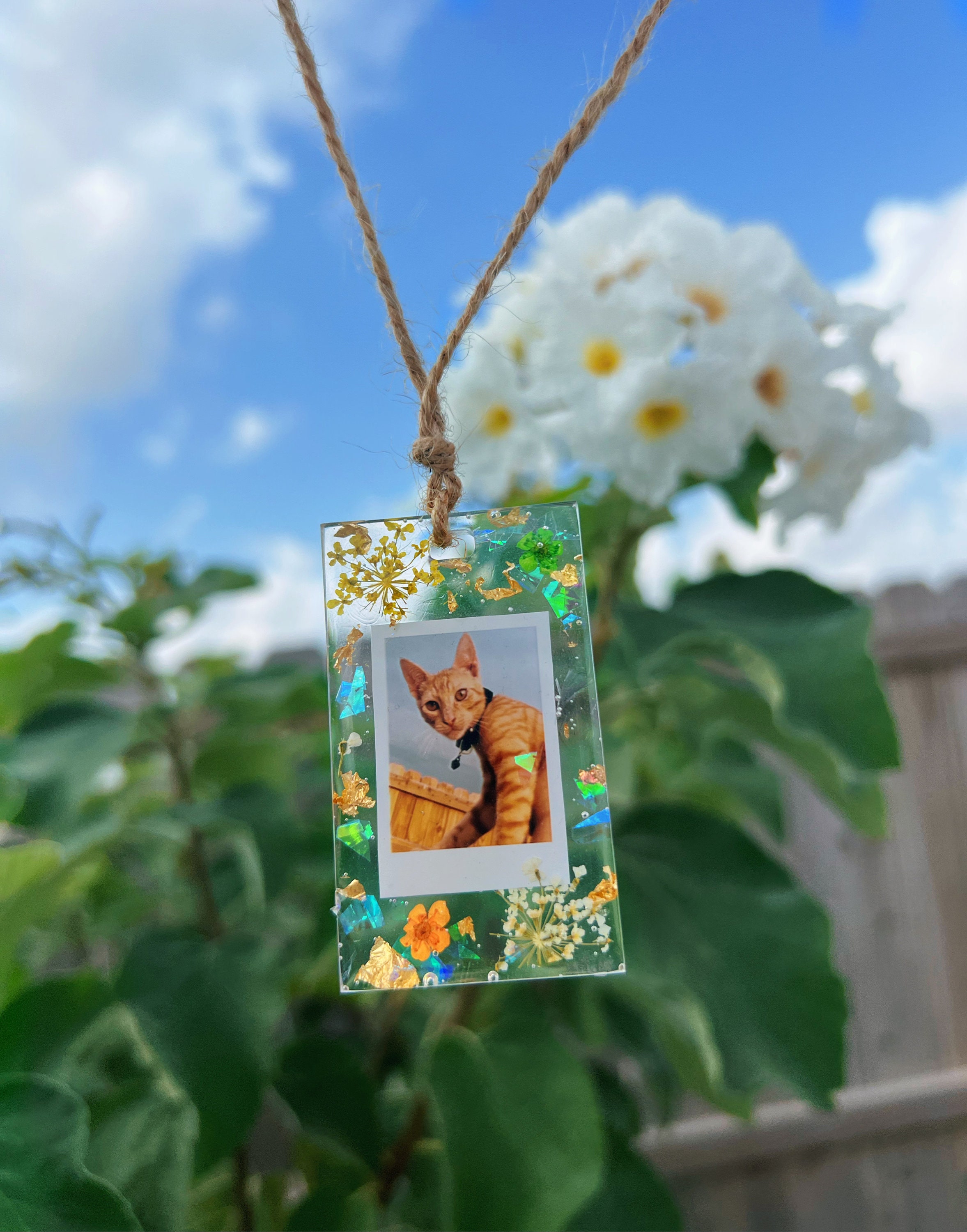 Personalized Photo Car Mirror Accessory customize W/your Etsy