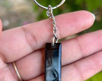 Personalized Eye photo keychain - Custom picture keepsake - Long distance relationship gift - For him - memorial gift - Christmas Stockings