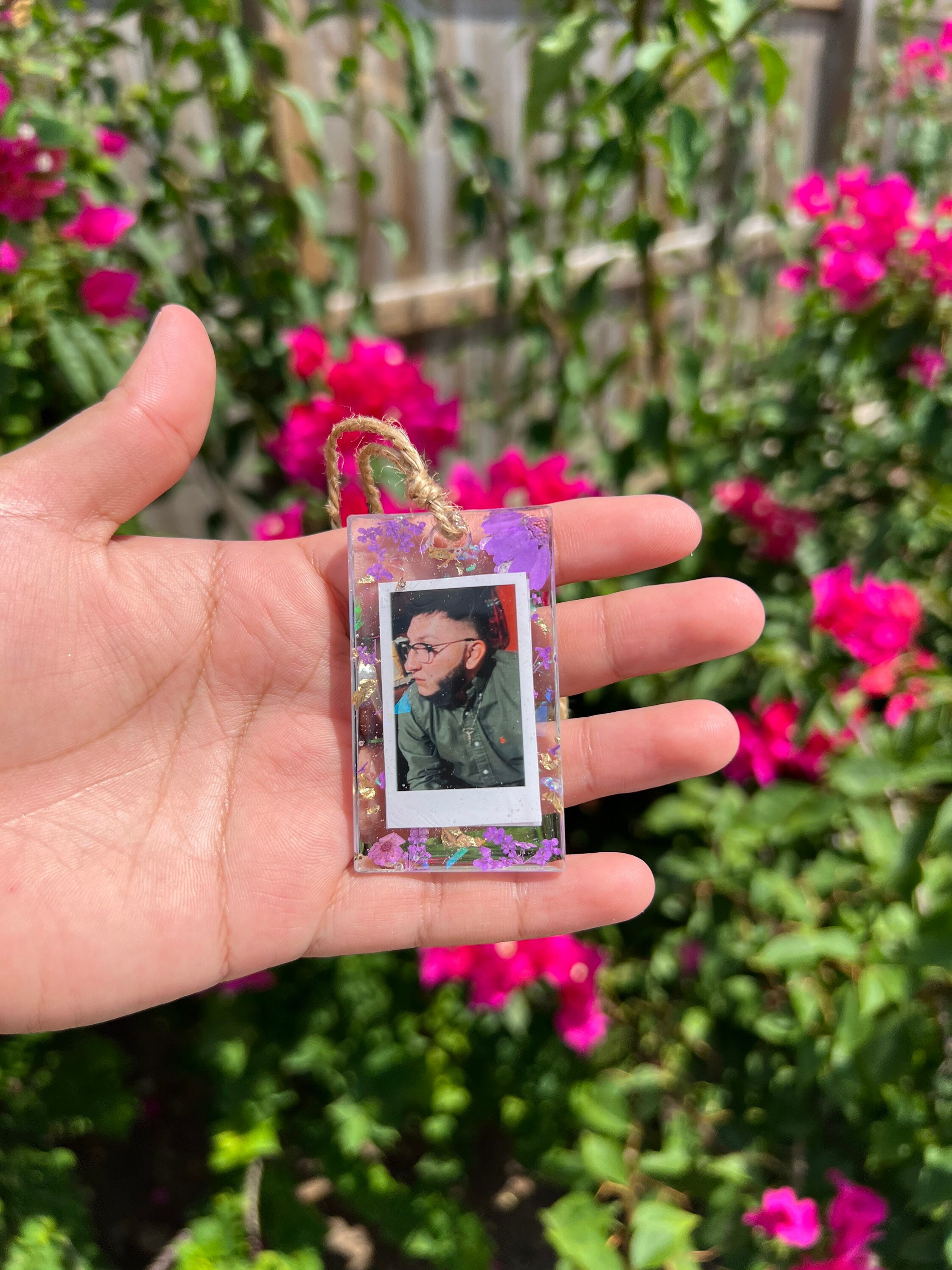 Personalized Photo Car Mirror Accessory customize W/your Etsy