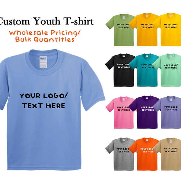 Bulk Kids Shirts Etsy