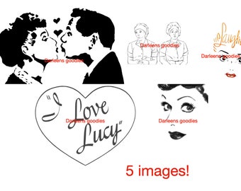 Download I Love Lucy Svg Etsy