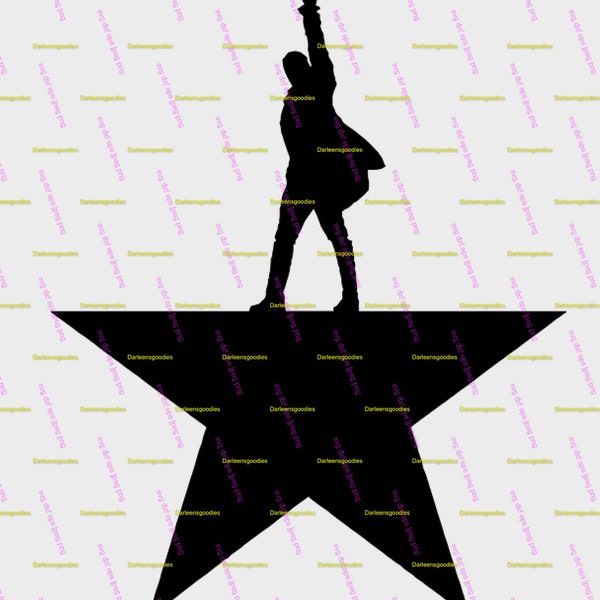 Hamilton Star designs cricut svg-png-jpeg-eps-dxf