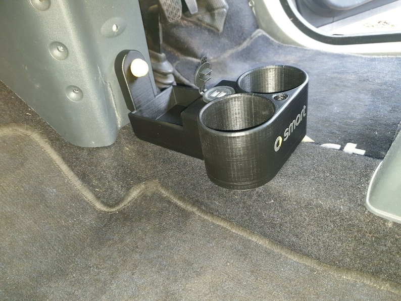 Smart Fortwo 450 Smart Car Double Cup Holder With Twin Usb Etsy
