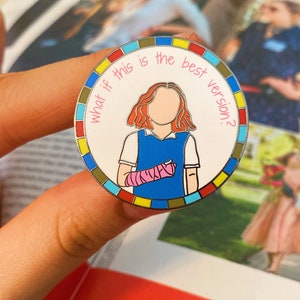 Emaille pin Ladybird-film: &quot;Wat als dit de beste versie is?&quot; - Indiefilm