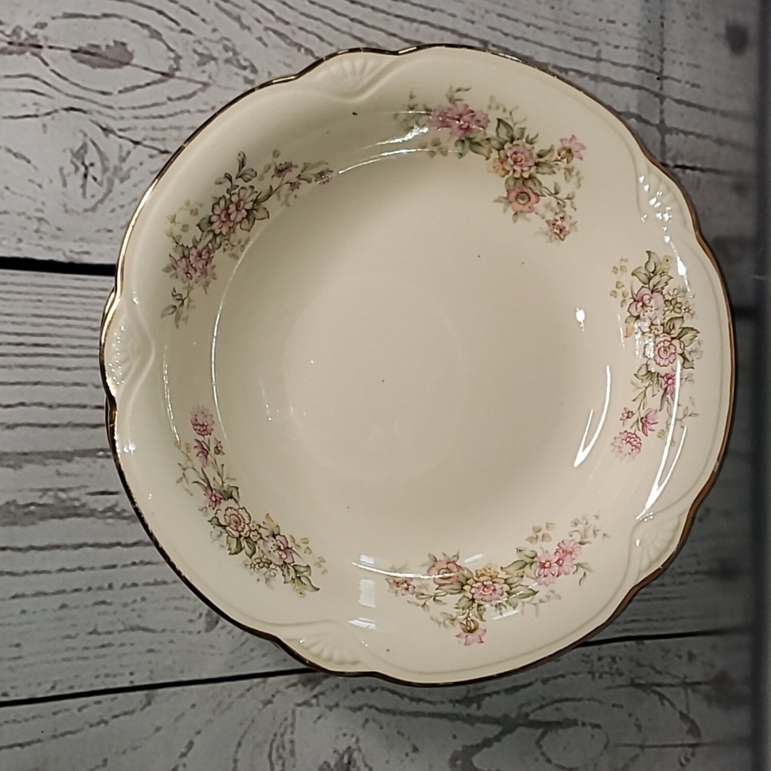 Vintage HOMER LAUGHLIN Virginia Rose Pattern Serving / Etsy