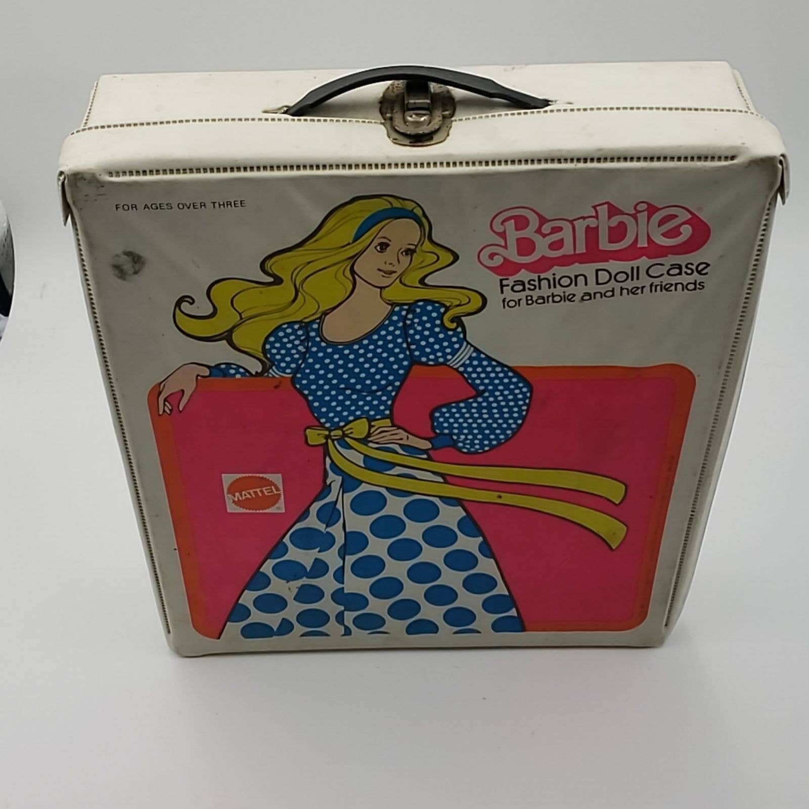 Vintage 1975 Mattel The World of Barbie Doll vinyl carry case Etsy
